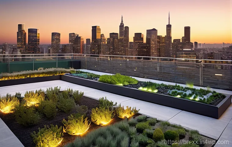 생태적 도시재생 프로젝트 관리 기법 - **Prompt:** "A vibrant, sun-drenched urban community garden thriving amidst a cityscape. Diverse ind...
